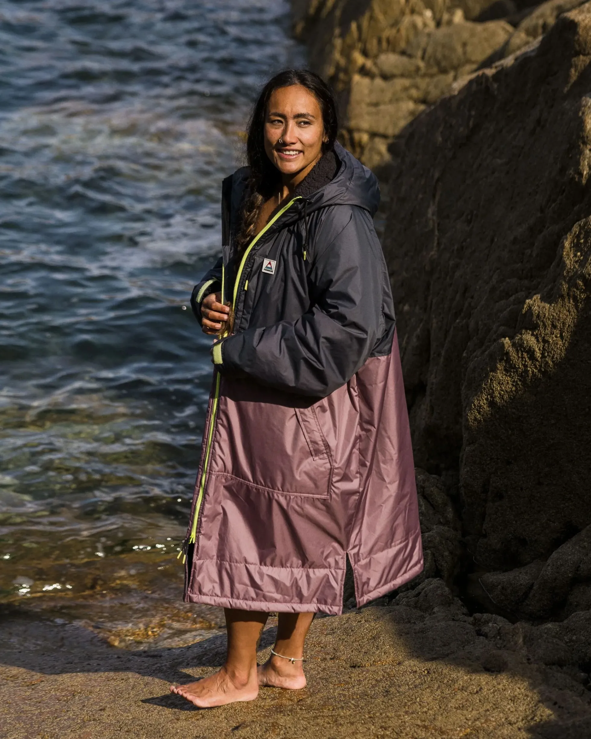 Waves Sherpa Lined Surf-Poncho